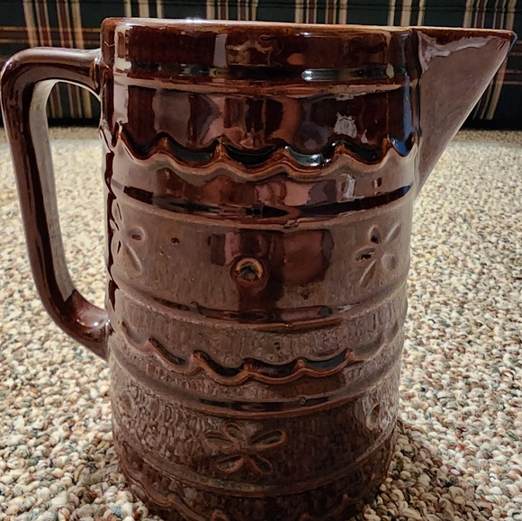 Marcrest Stoneware Pitcher - Picture 5 of 9